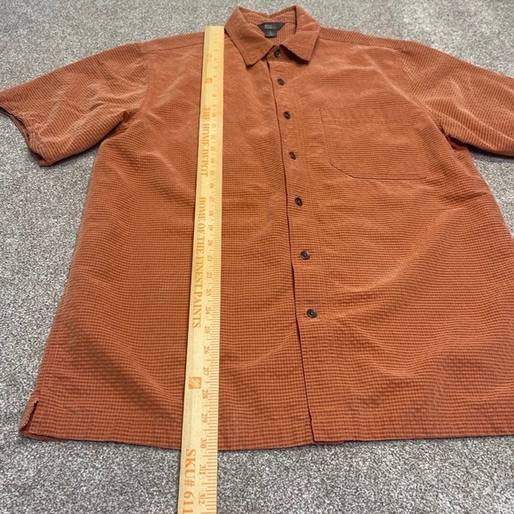 Royal Robbins men relaxed fit coupe short sleeve button up shirt sz Large hiking - Picture 4 of 11